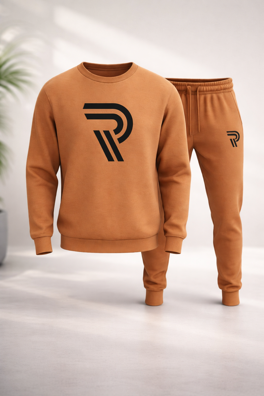 R Printed Sweatshirt Track Suit for men