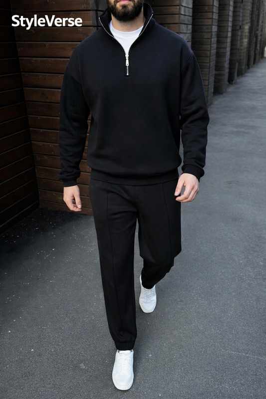 Zip style Plated trouser Tracksuit
