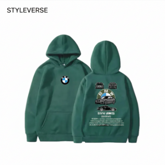 New Trendy Premium Quality BMW Printed Hoodies For Mens