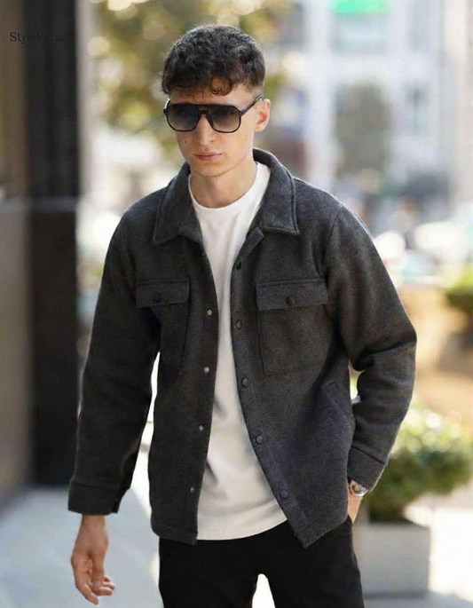 StyleVerse Double Pocket Jacket