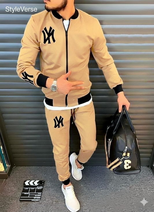 StyleVerse printed Track suit