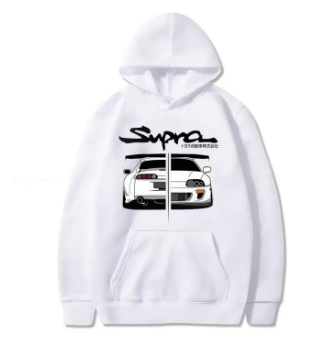 SUPRA Printed Fleece Hoodie – Stylish Winter Pullover for Men | Premium Streetwear