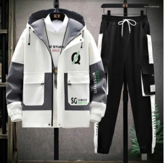 Cargo six pocket track suit for Men's