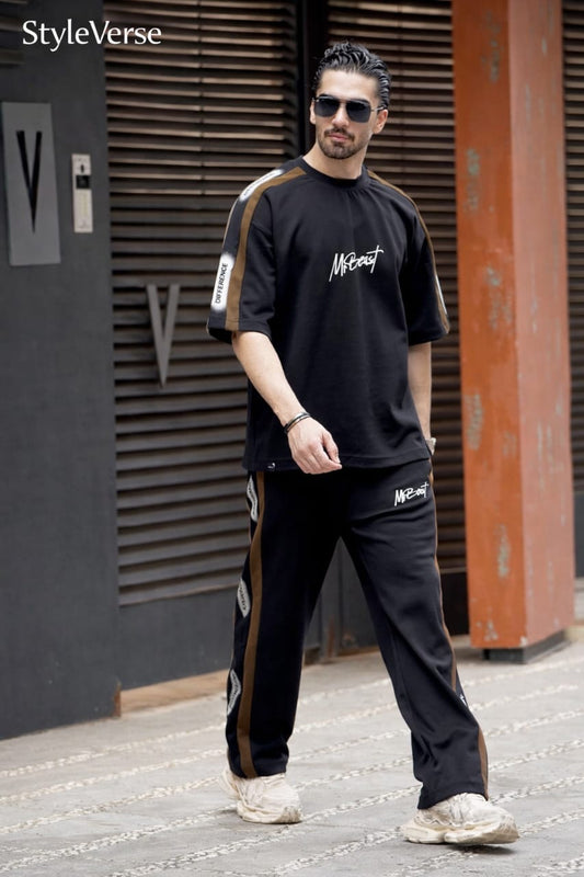 StyleVerse Mr Beast Printed TrackSuit