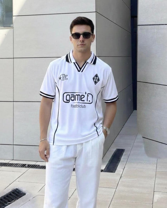 StyleVerse Twin Stripe Collar
Printed Polo