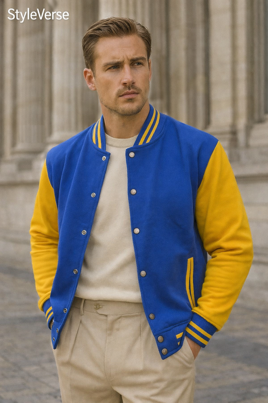 Premium Quality Men’s Baseball Style Jacket