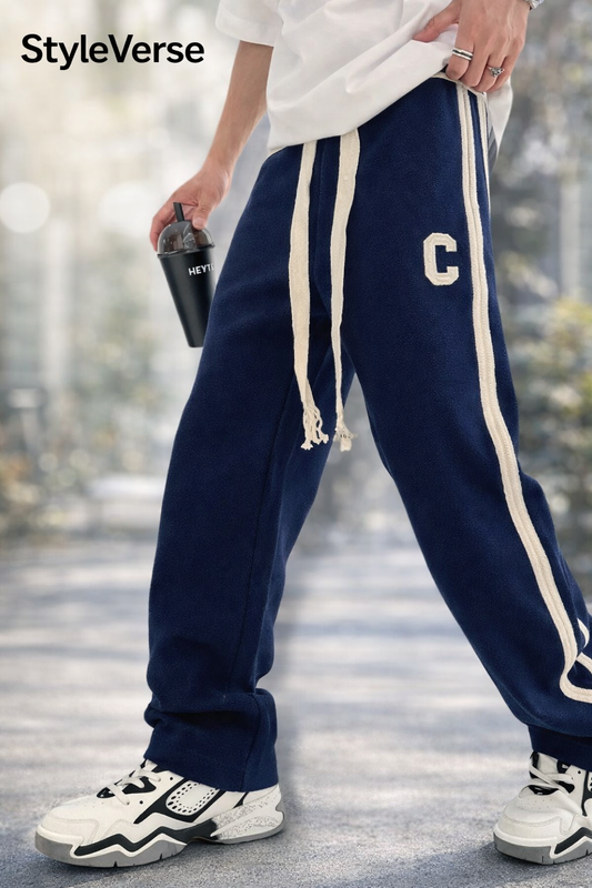 StyleVerse C-Design Stripe Trousers