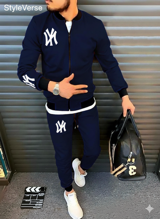 StyleVerse printed Track suit