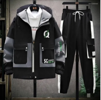 Cargo six pocket track suit for Men's